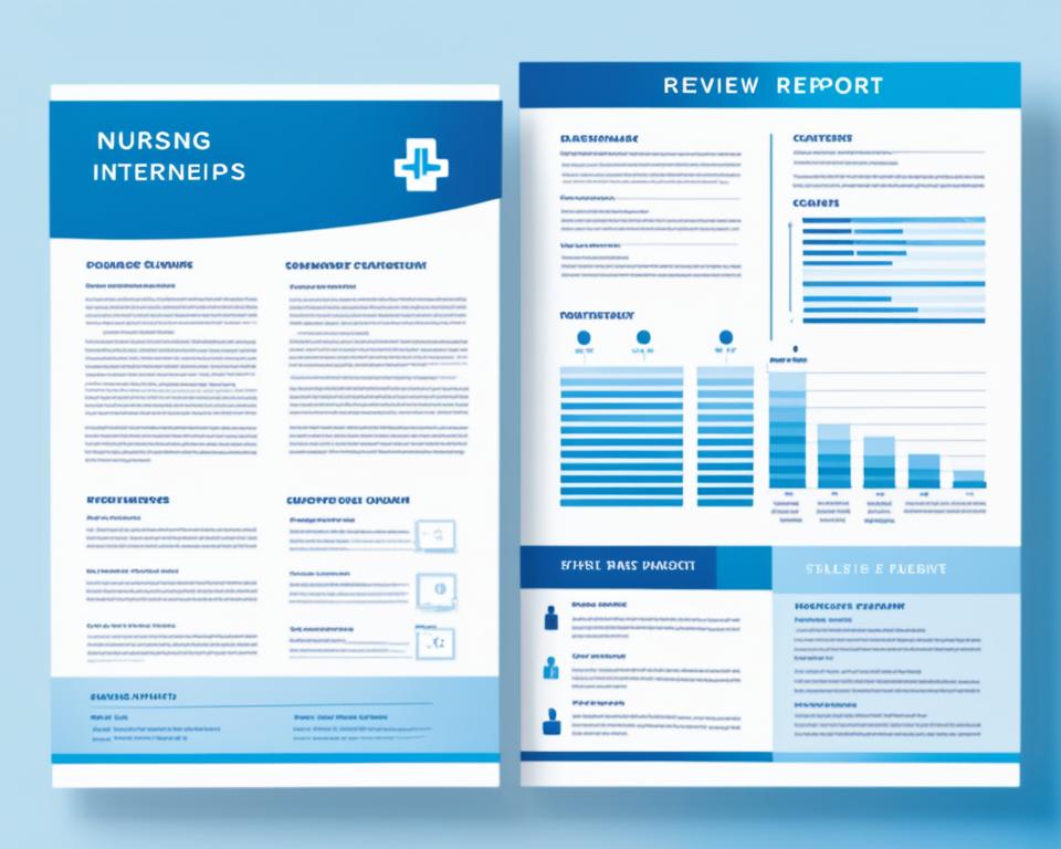 Modelo de relatório de estágio de enfermagem