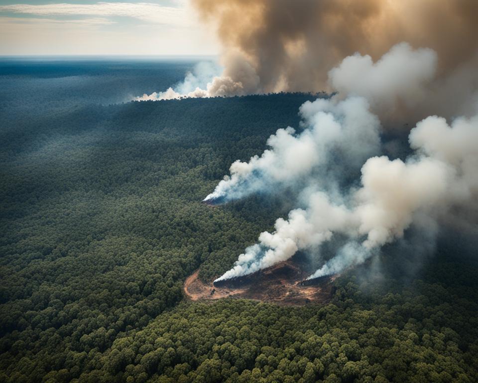 desmatamento na Amazônia