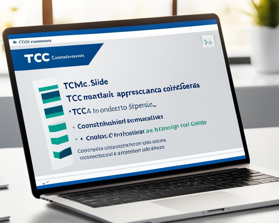 Exemplo de modelo pronto de TCC em slide